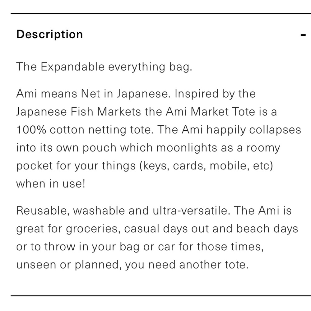 New Sustainable Market Tote - Picture 5 of 5